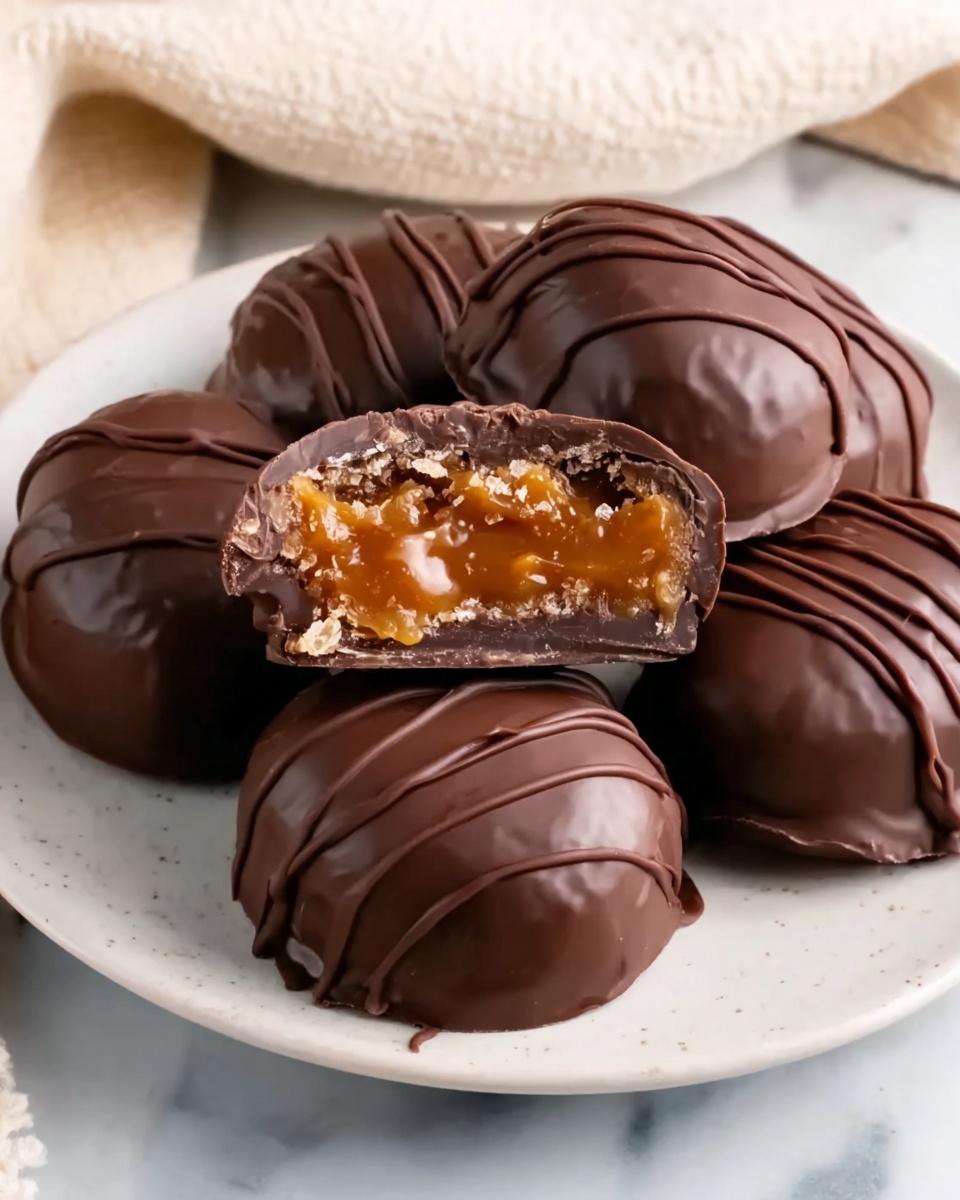 Healthy Butterfinger Chocolate Easter Eggs Recipe - Recipe Image