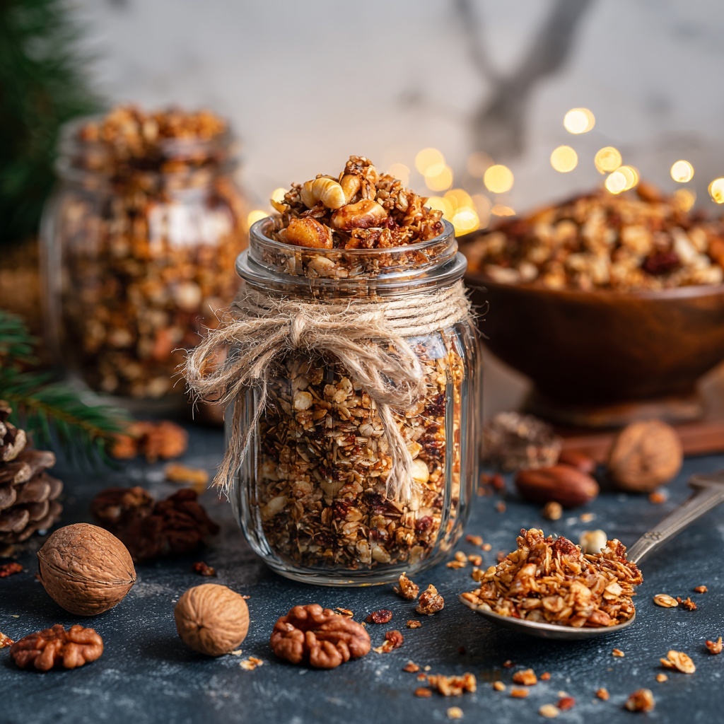 Gingerbread Granola Recipe - Recipe Image