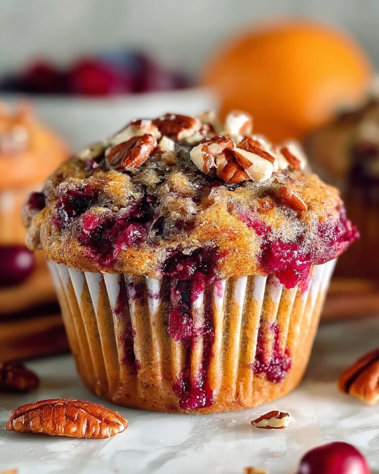 Cranberry Orange Pecan Muffins Recipe