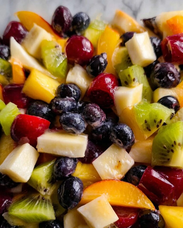 Easy Winter Fresh Fruit Salad Recipe