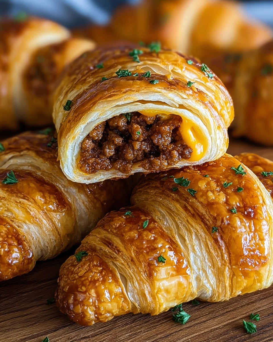 Breakfast Sausage Crescent Rolls Recipe - Recipe Image