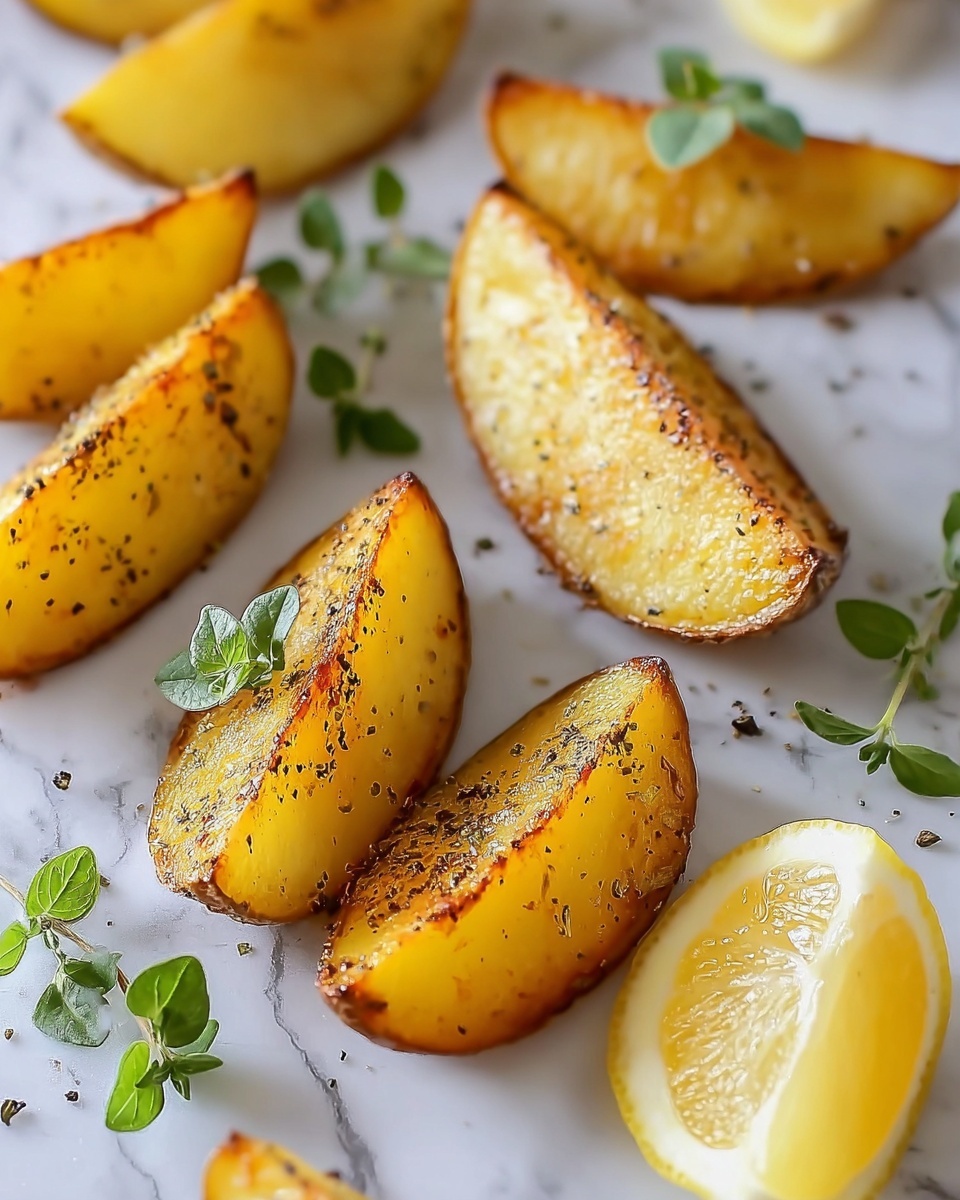 Greek Lemon Potatoes Recipe - Recipe Image