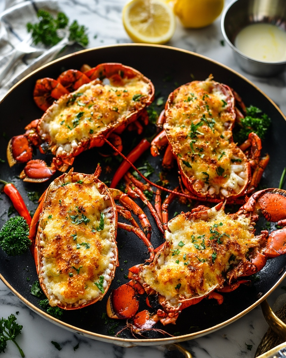 Spicy Cajun Garlic Lobster Recipe - Recipe Image