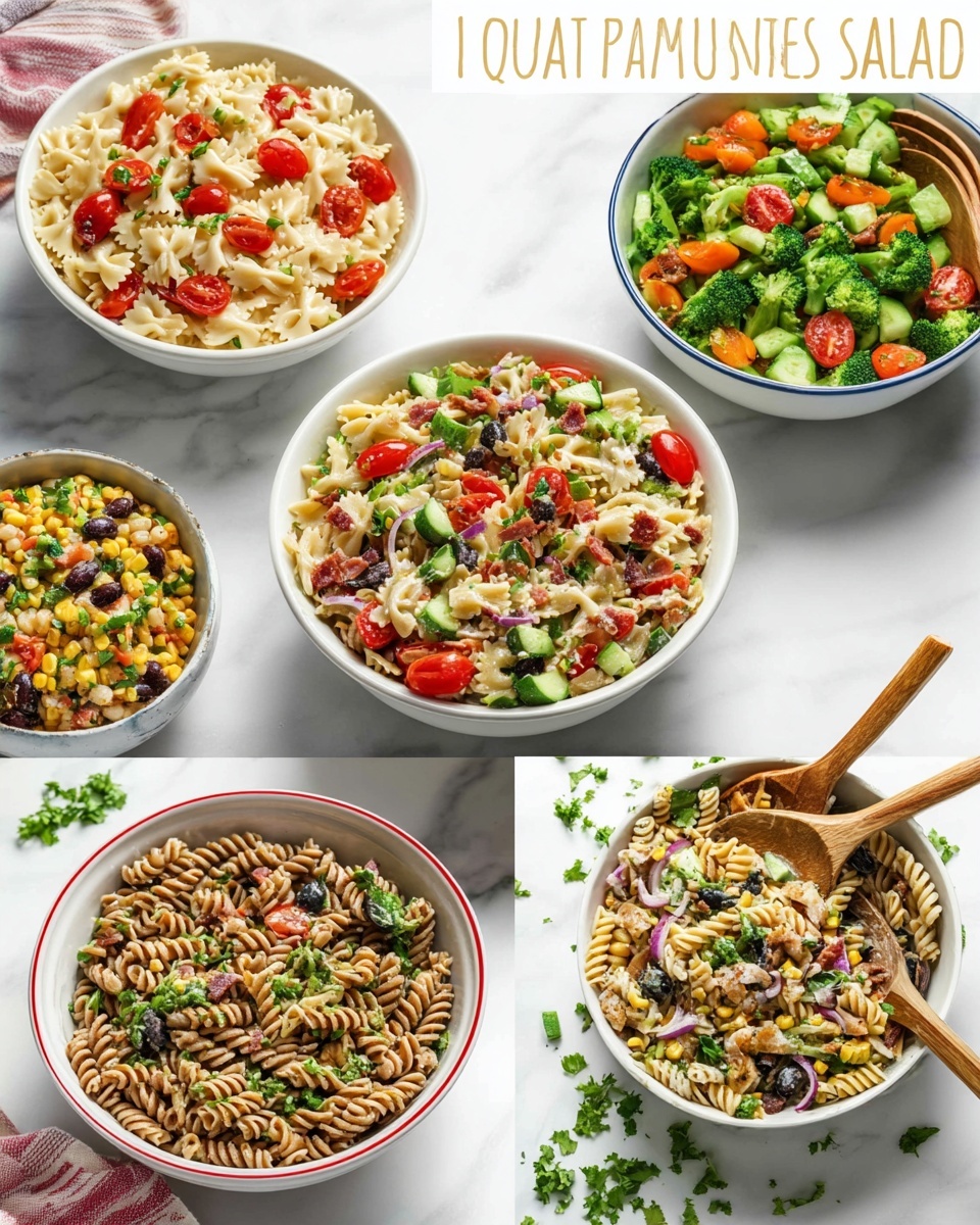 19 Delicious and Easy Pasta Salads Recipe - Recipe Image