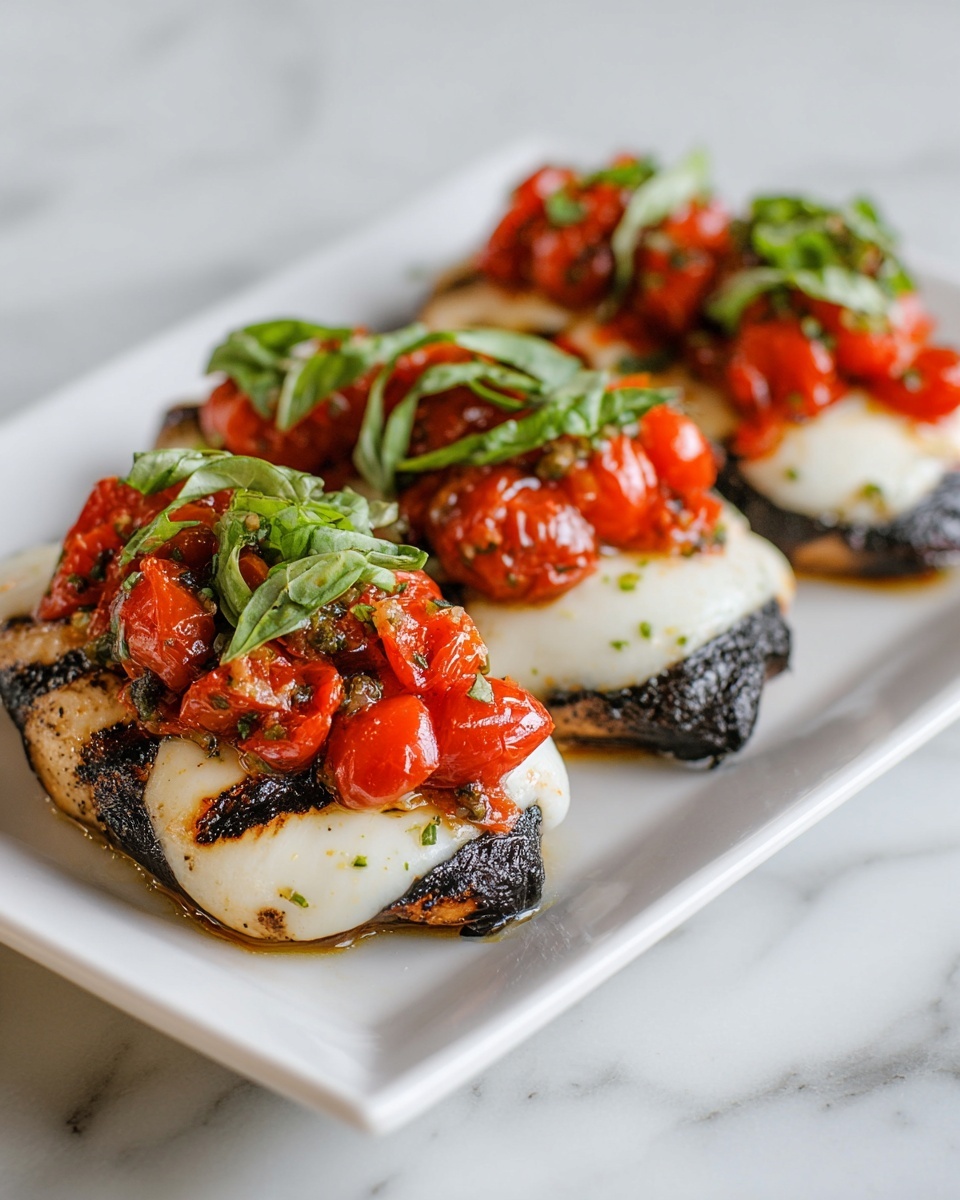 Grilled Chicken Margherita Recipe - Recipe Image