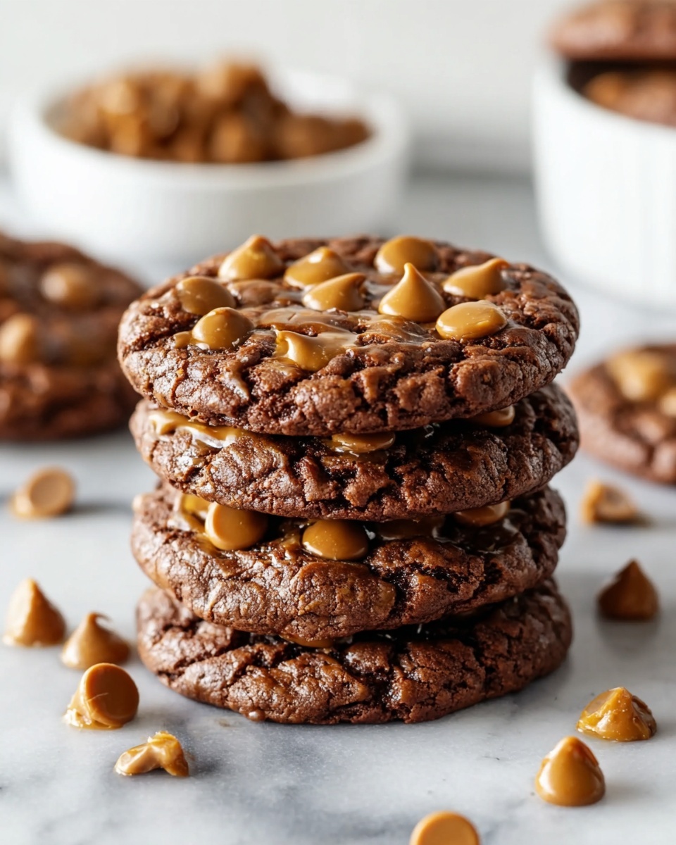 Easy No-Bake Chocolate Peanut Butter Oat Cookies Recipe - Recipe Image