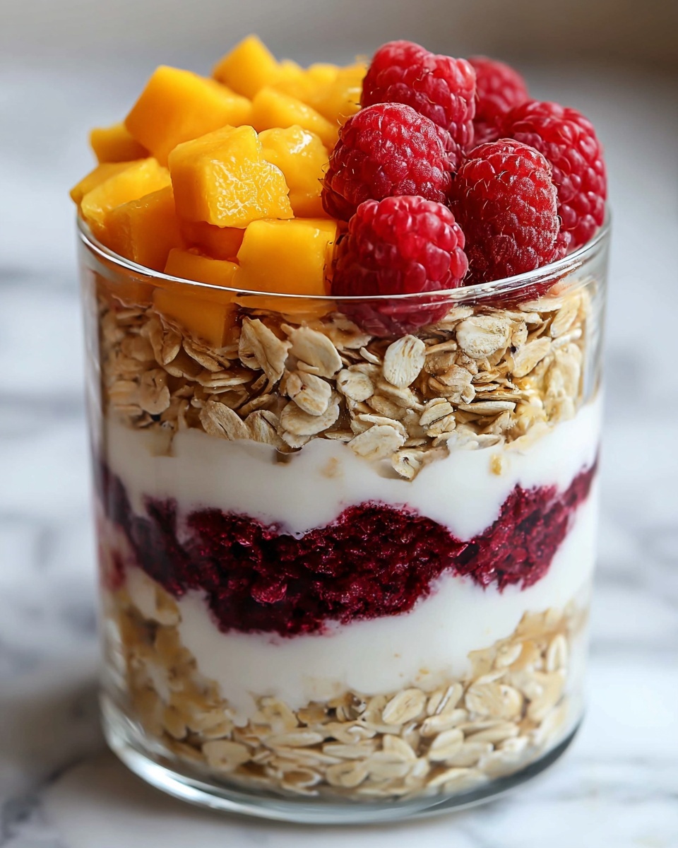 Easy Overnight Oats in Glass Jars Recipe - Recipe Image