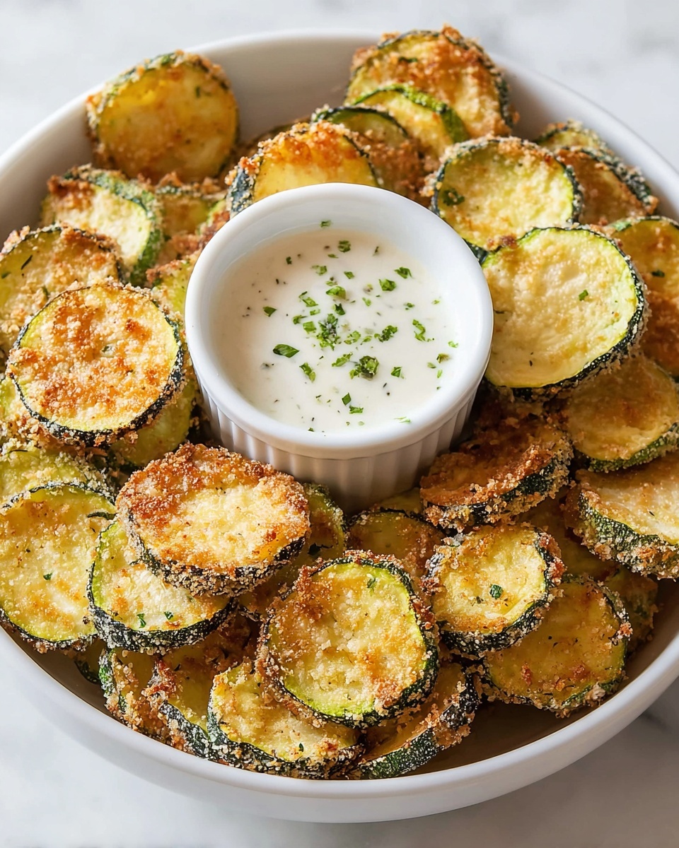 Crispy Fried Zucchini With Dipping Sauce Recipe - Recipe Image