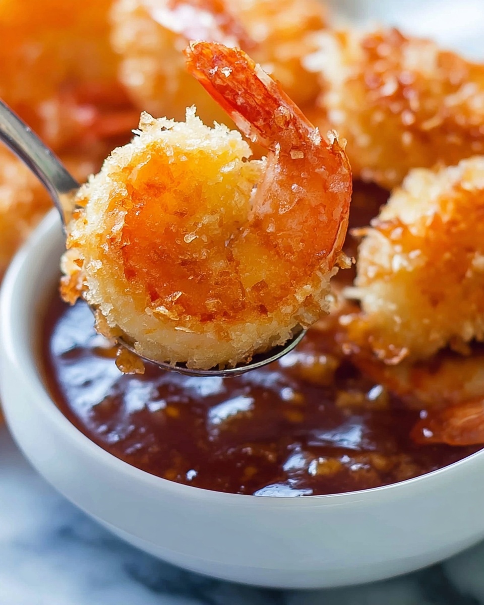 Crispy Coconut Shrimp with Sweet Chili Lime Dipping Sauce Recipe - Recipe Image