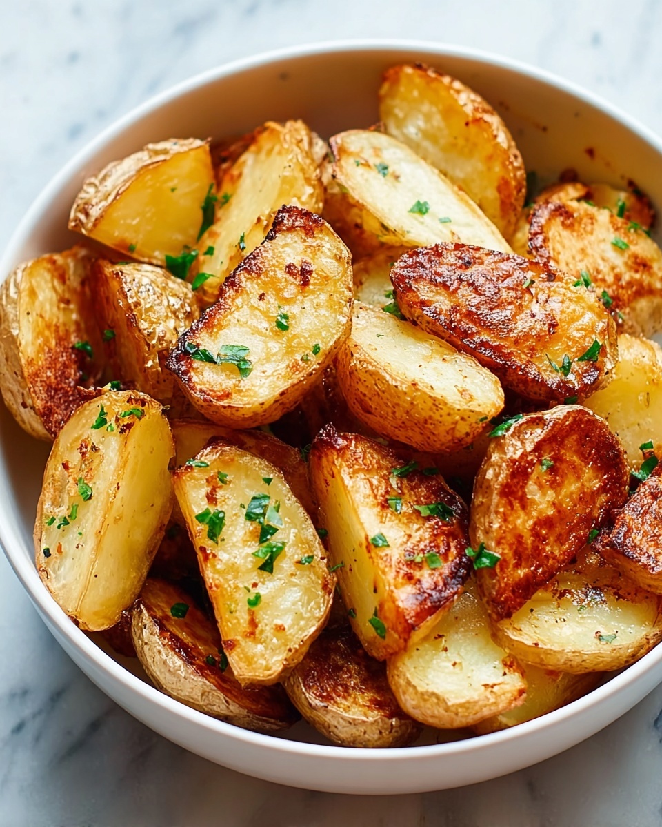Crispy Air Fryer Potatoes for a Delicious Weeknight Side Recipe - Recipe Image