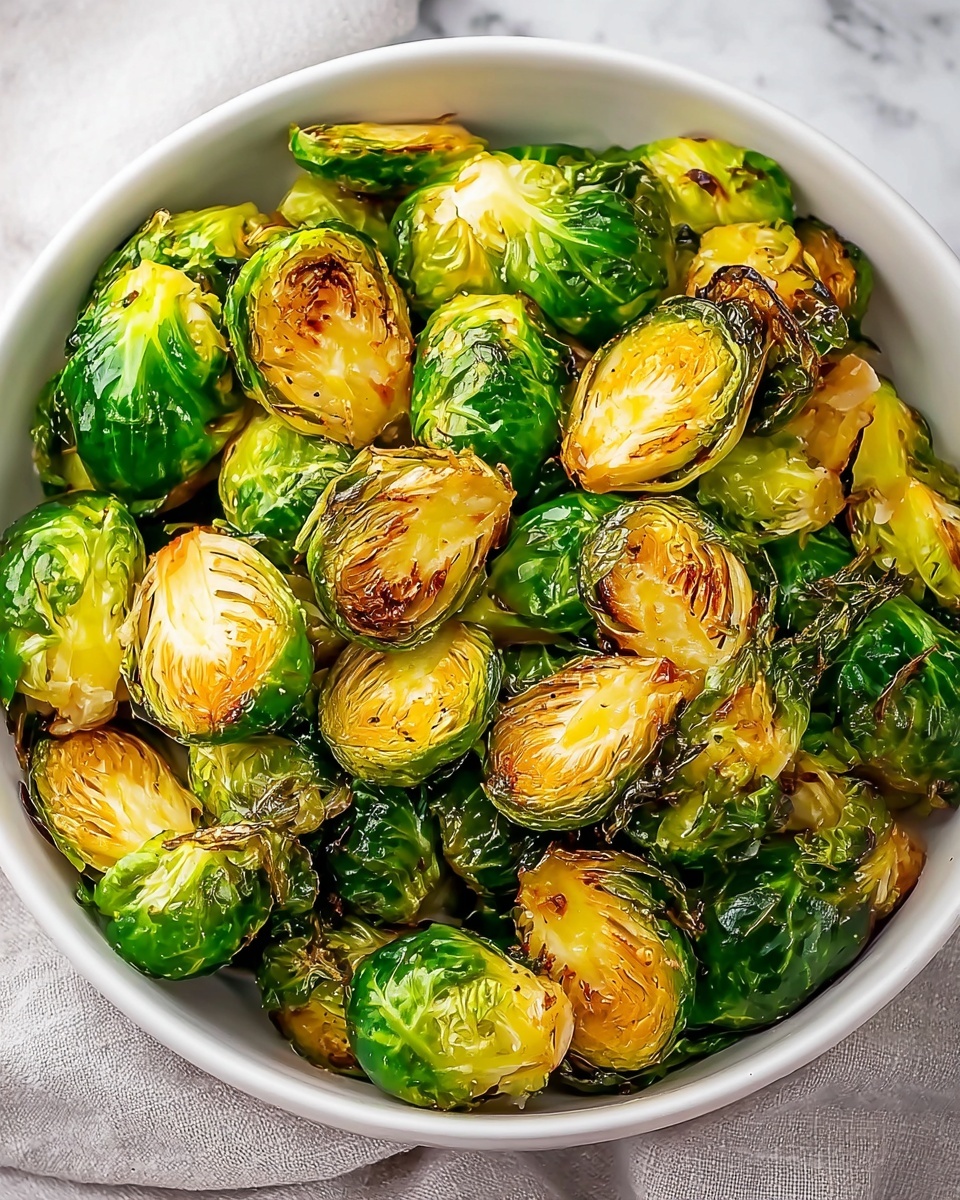 Crispy Air Fryer Brussels Sprouts Made Simple Recipe - Recipe Image