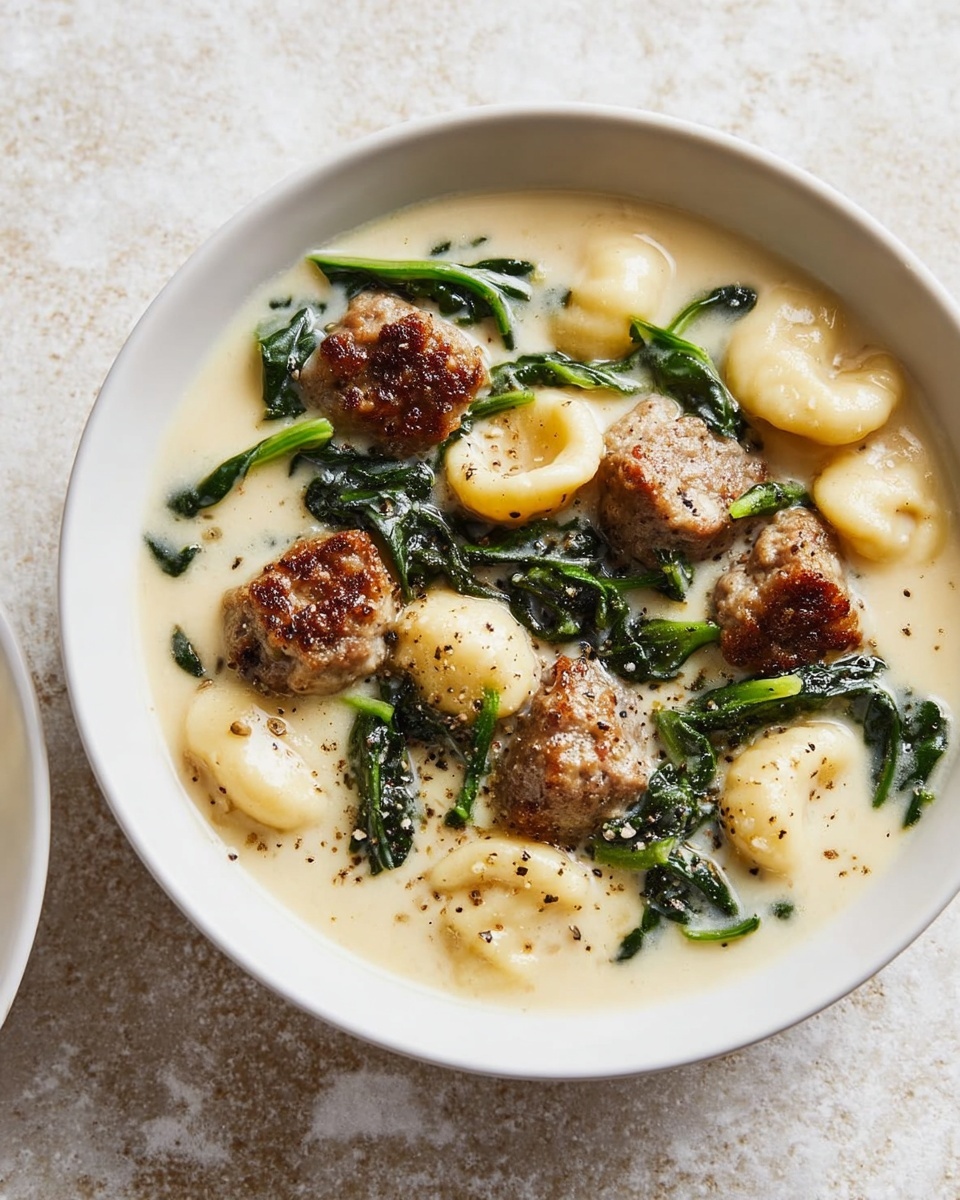 Sausage, Kale, and Gnocchi Soup Recipe - Recipe Image