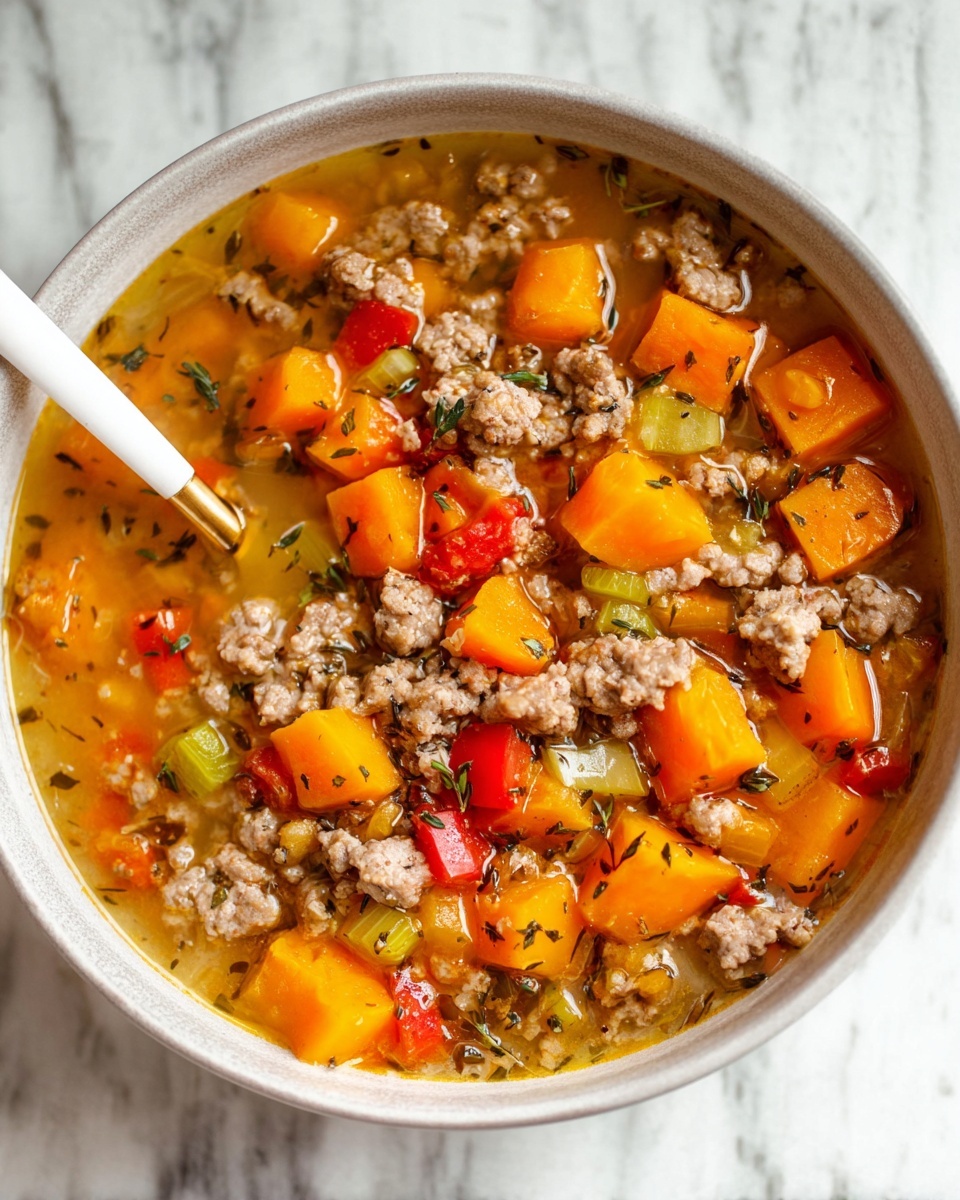 Sausage and Sweet Potato Soup Recipe - Recipe Image