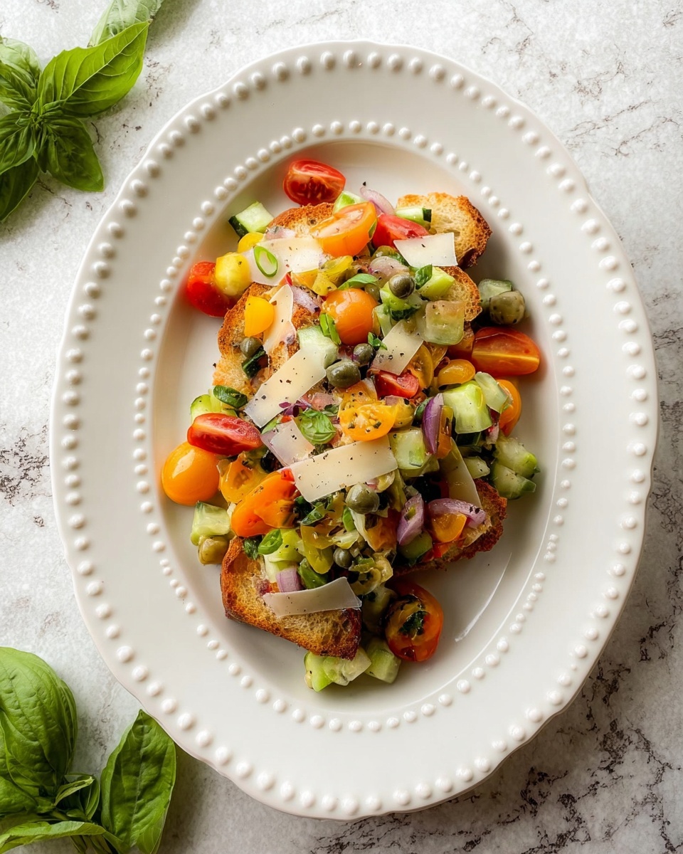 Panzanella: Tuscan Tomato and Bread Salad Recipe - Recipe Image