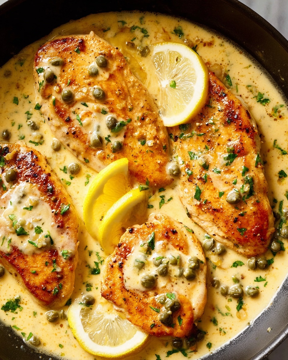 Easy Chicken Piccata Recipe - Recipe Image