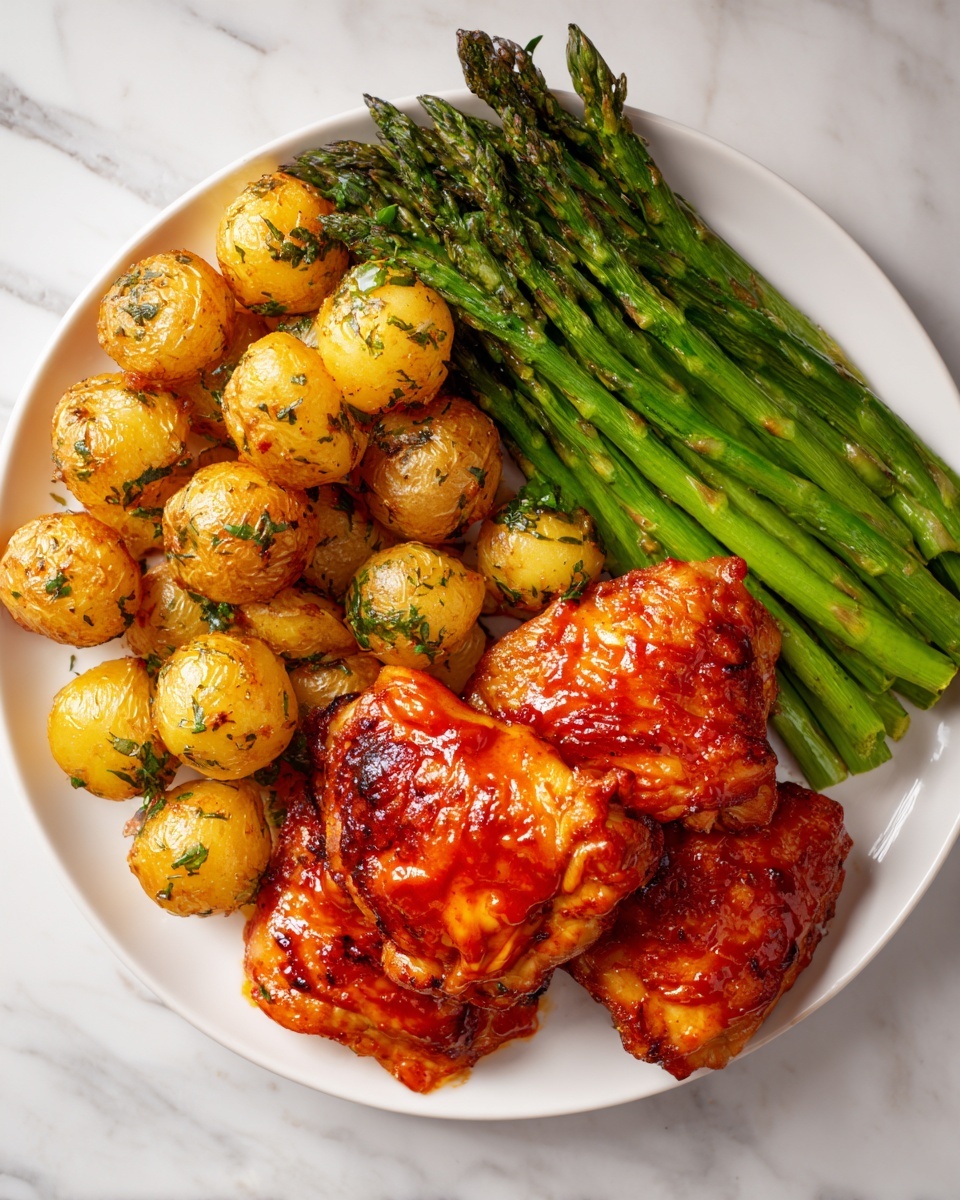 Baked BBQ Chicken Thighs Recipe - Recipe Image