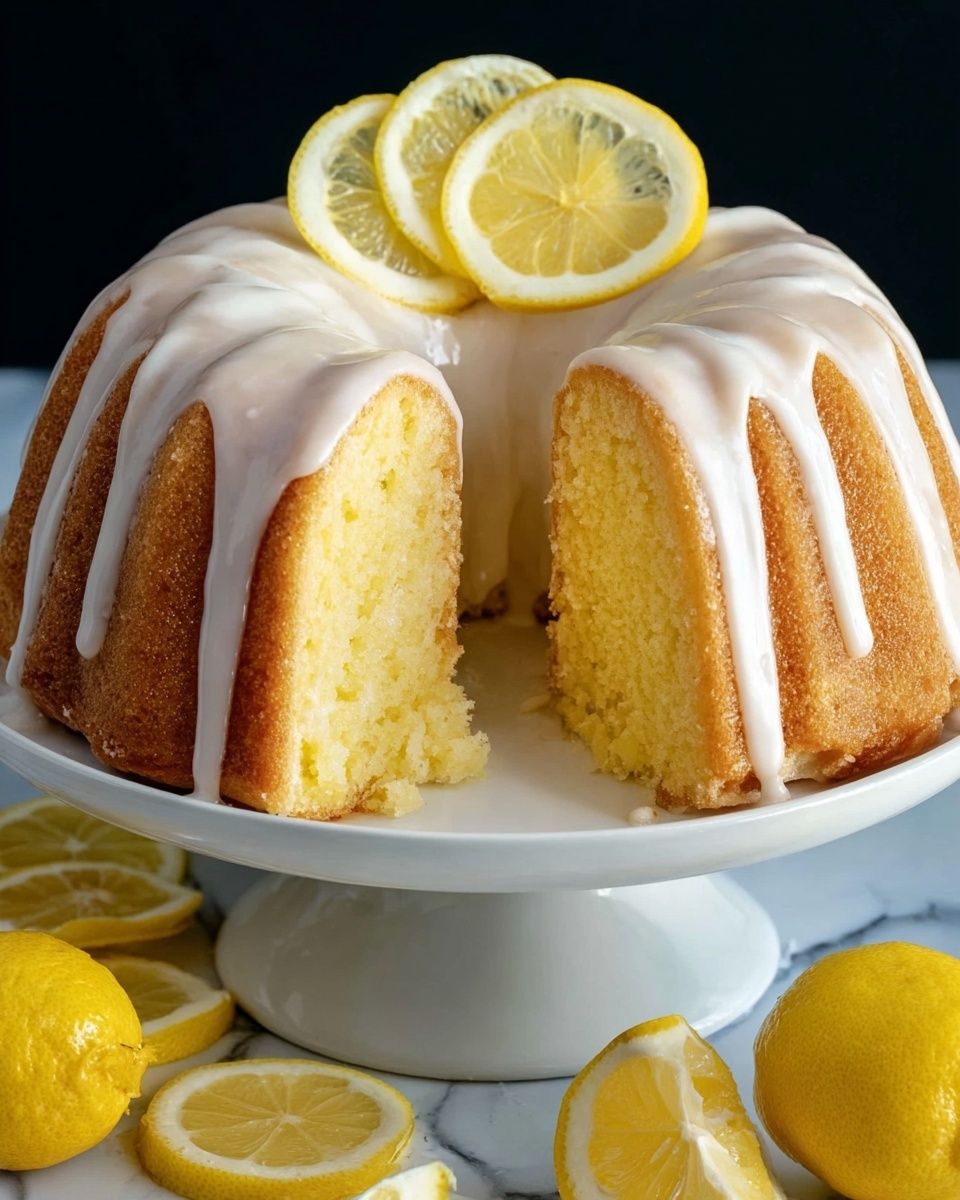 Italian Lemon Pound Cake – A Zesty, Moist Delight Recipe - Recipe Image