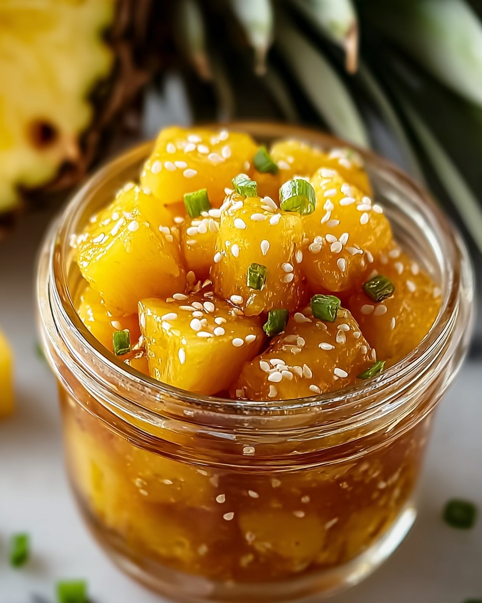 Pineapple Cowboy Candy: A Sweet and Spicy Treat Recipe - Recipe Image