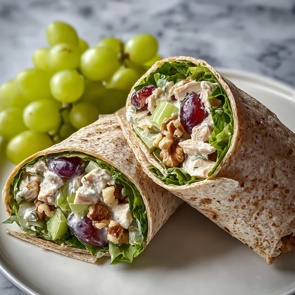Healthy Chicken Salad Wraps Recipe - Recipe Image