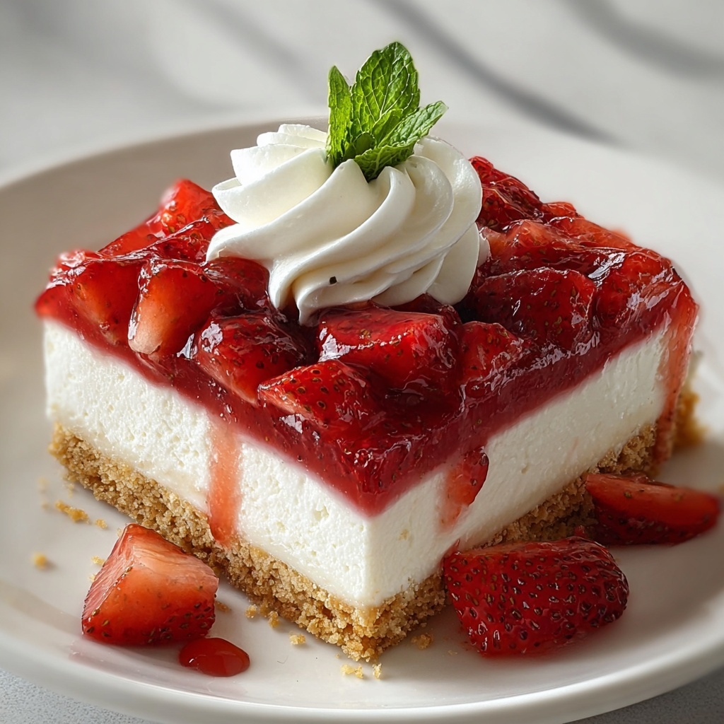 Strawberry Shortcake Cheesecake Recipe - Recipe Image