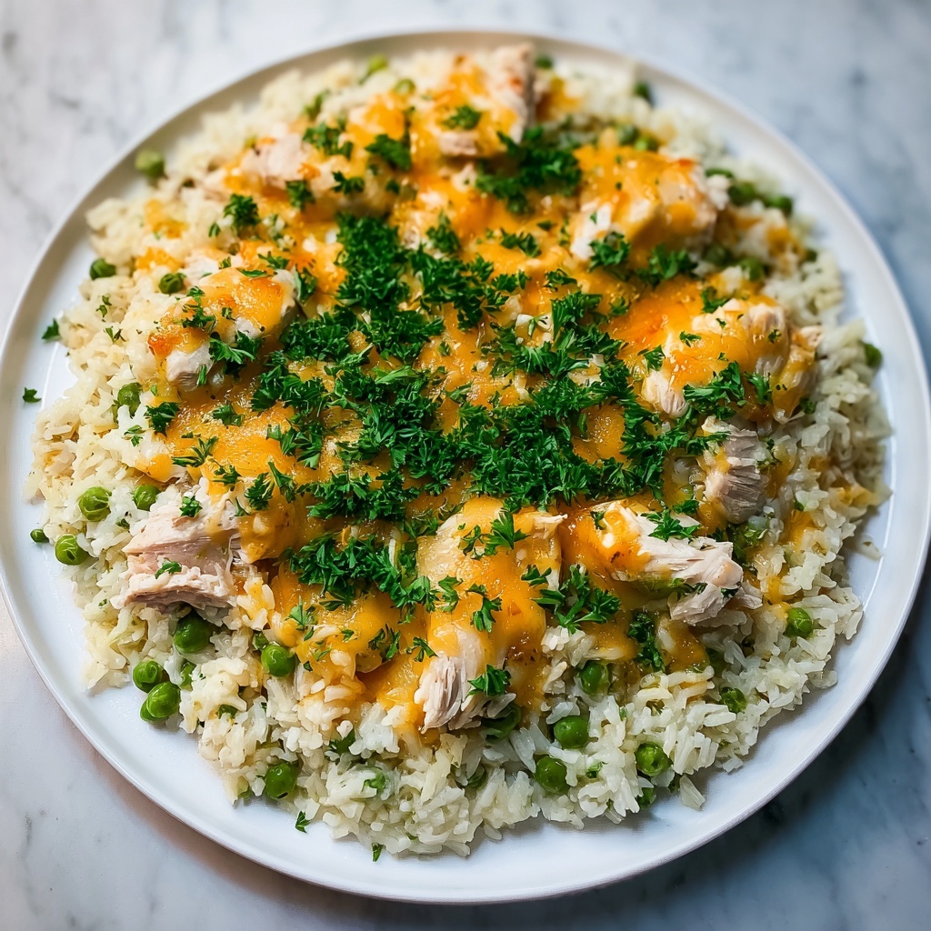 Slow Cooker Cheesy Chicken and Rice Recipe - Recipe Image