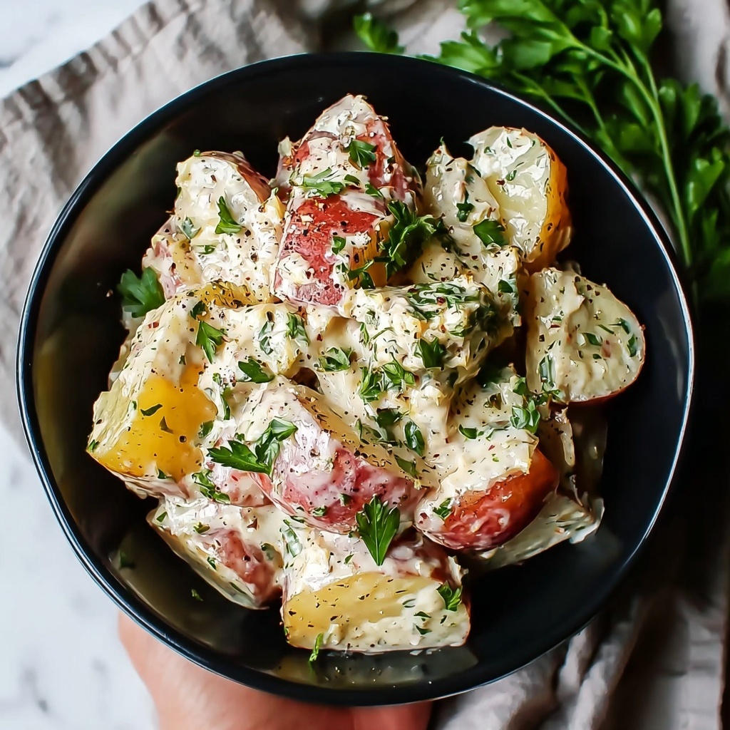 Creamy Red Potato Salad with Herbs Recipe - Recipe Image
