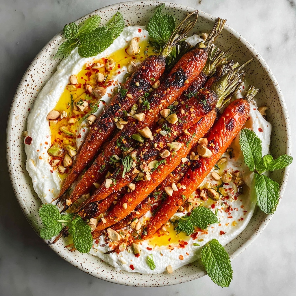 Roasted Carrots with Whipped Ricotta and Hot Honey Recipe - Recipe Image