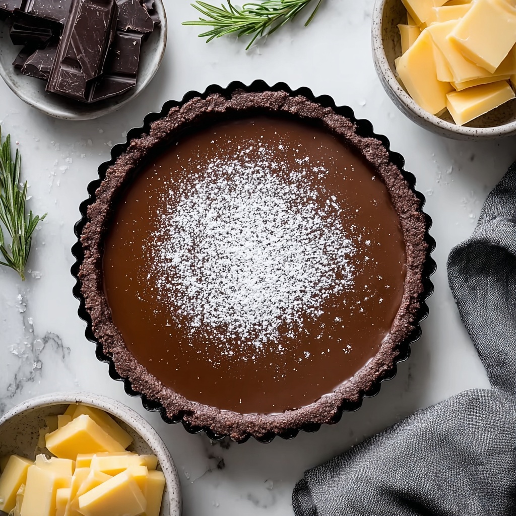 Salted Caramel Chocolate Tart Recipe - Recipe Image