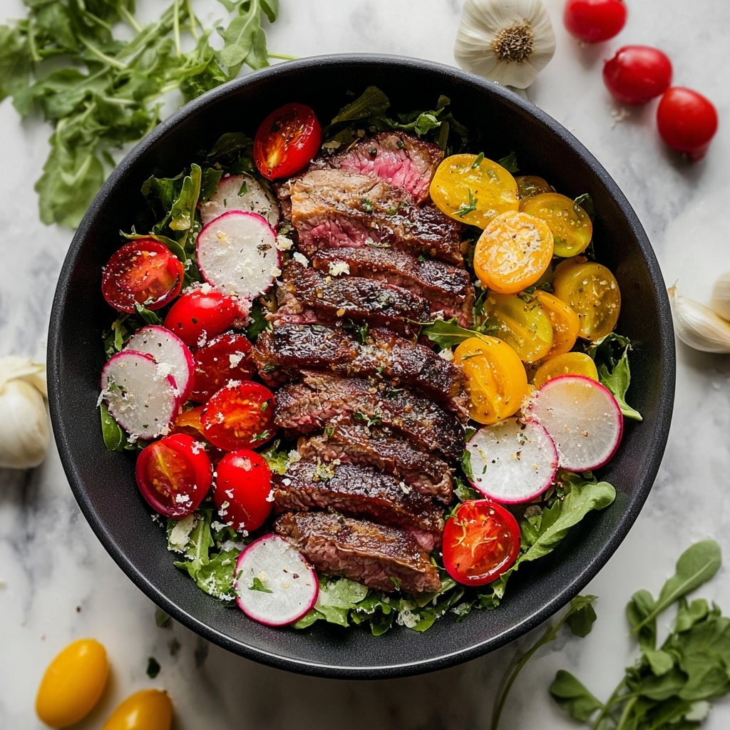 Chopped Salad With Grilled Steak Recipe - Recipe Image
