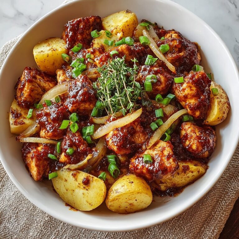BBQ Chicken Potato Skillet Recipe