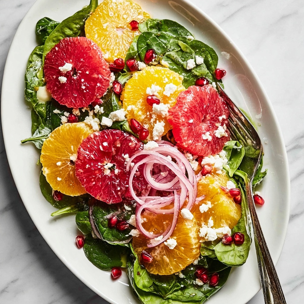 Winter Citrus and Pomegranate Salad with Feta Recipe - Recipe Image