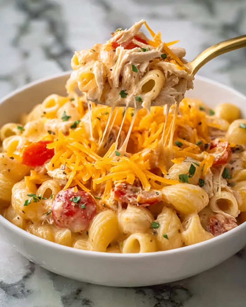 King Ranch Chicken Mac and Cheese Recipe - Recipe Image