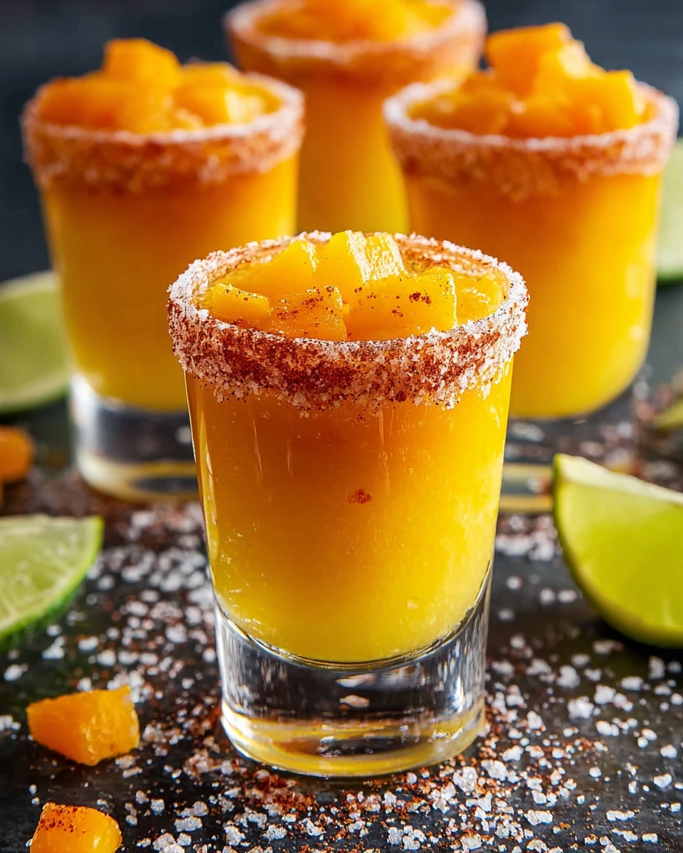 Chile Mango Mexican Candy Shots Recipe - Recipe Image