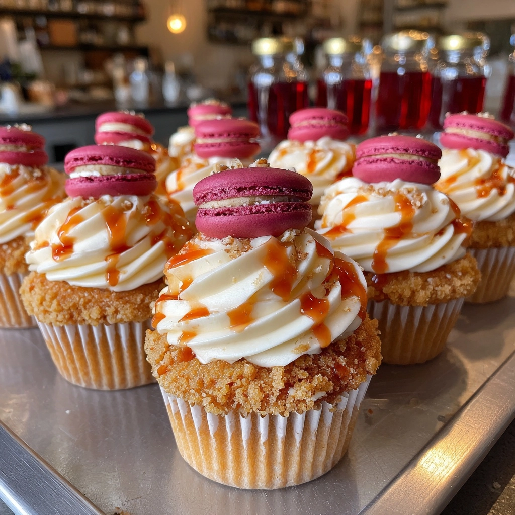 Mini Jammie Dodger Cheesecakes Recipe - Recipe Image