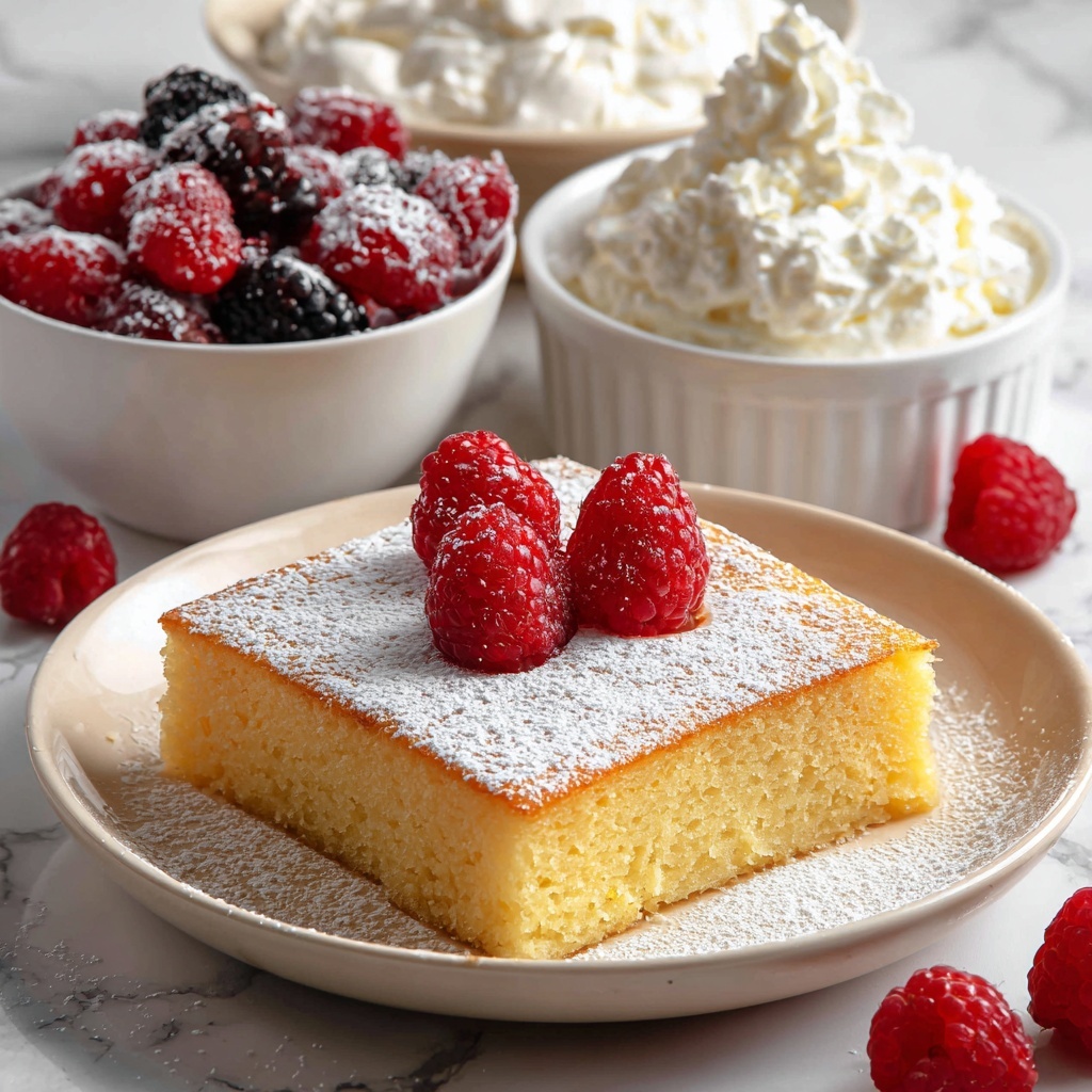 Hot Milk Cake Recipe - Recipe Image