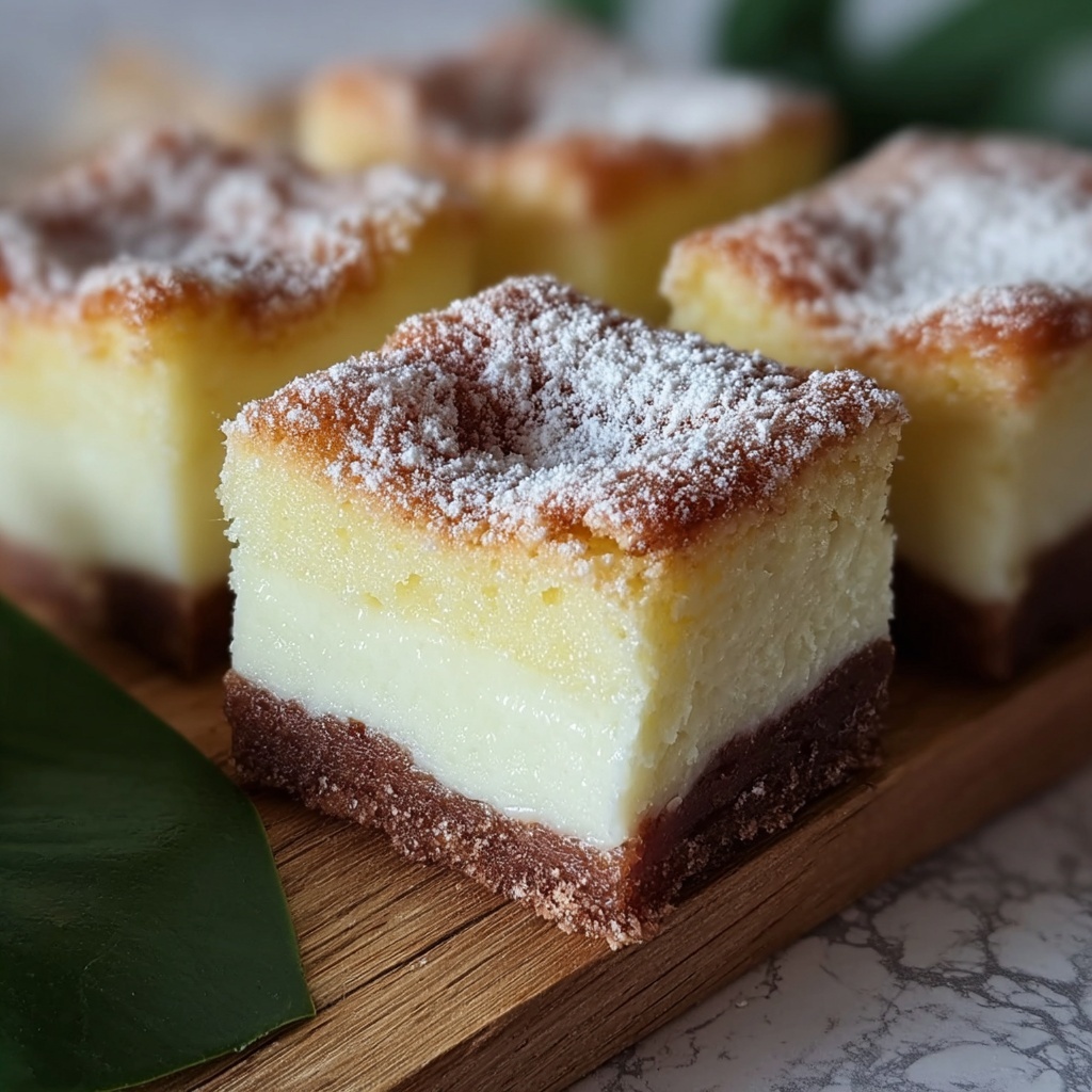 Cinnamon Churro Cheesecake Bars Recipe - Recipe Image