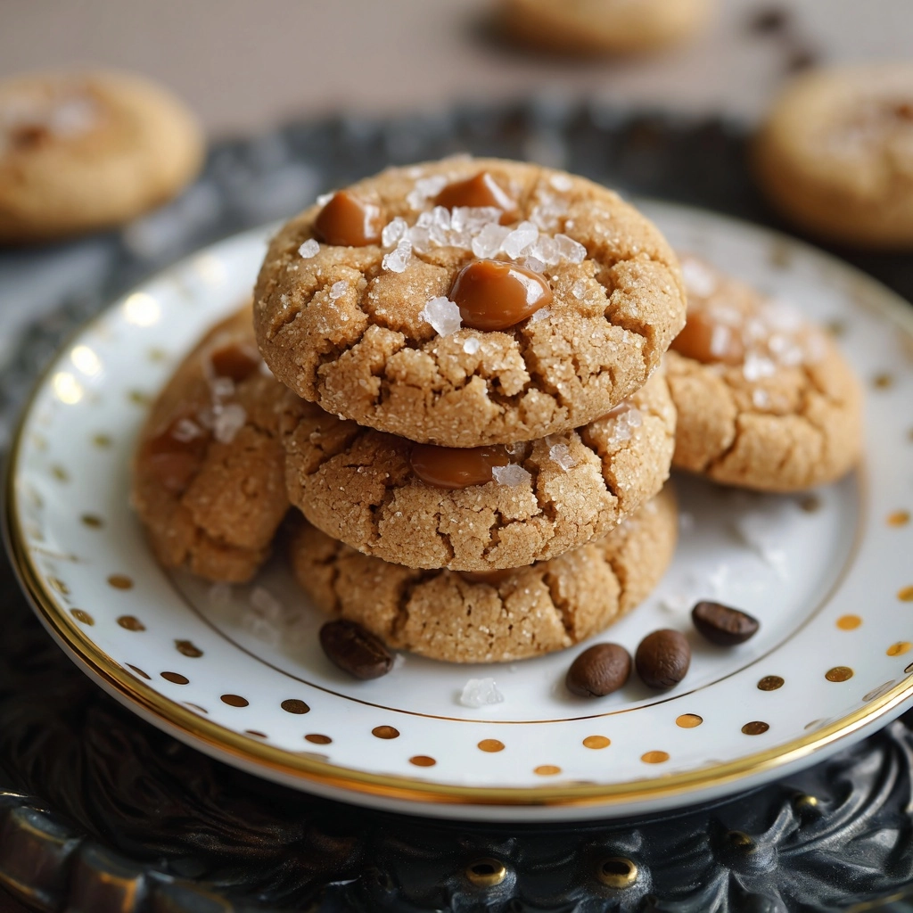 Brown Butter Coffee Toffee Cookies Recipe - Recipe Image
