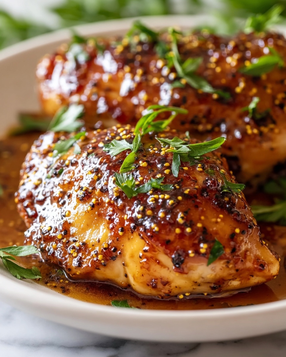 Baked Honey Dijon Chicken Recipe - Recipe Image