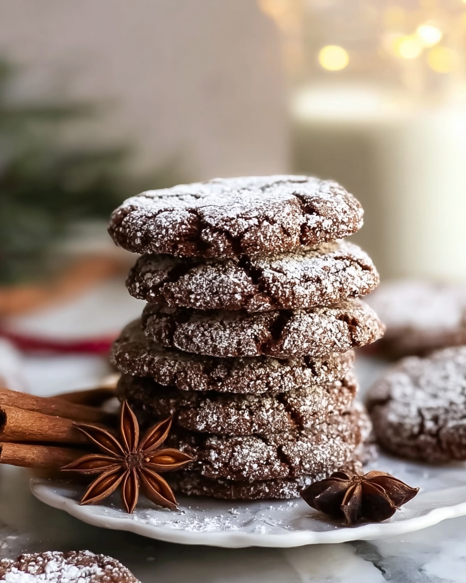 Chocolate-Cinnamon Sugar Cookies Recipe - Recipe Image