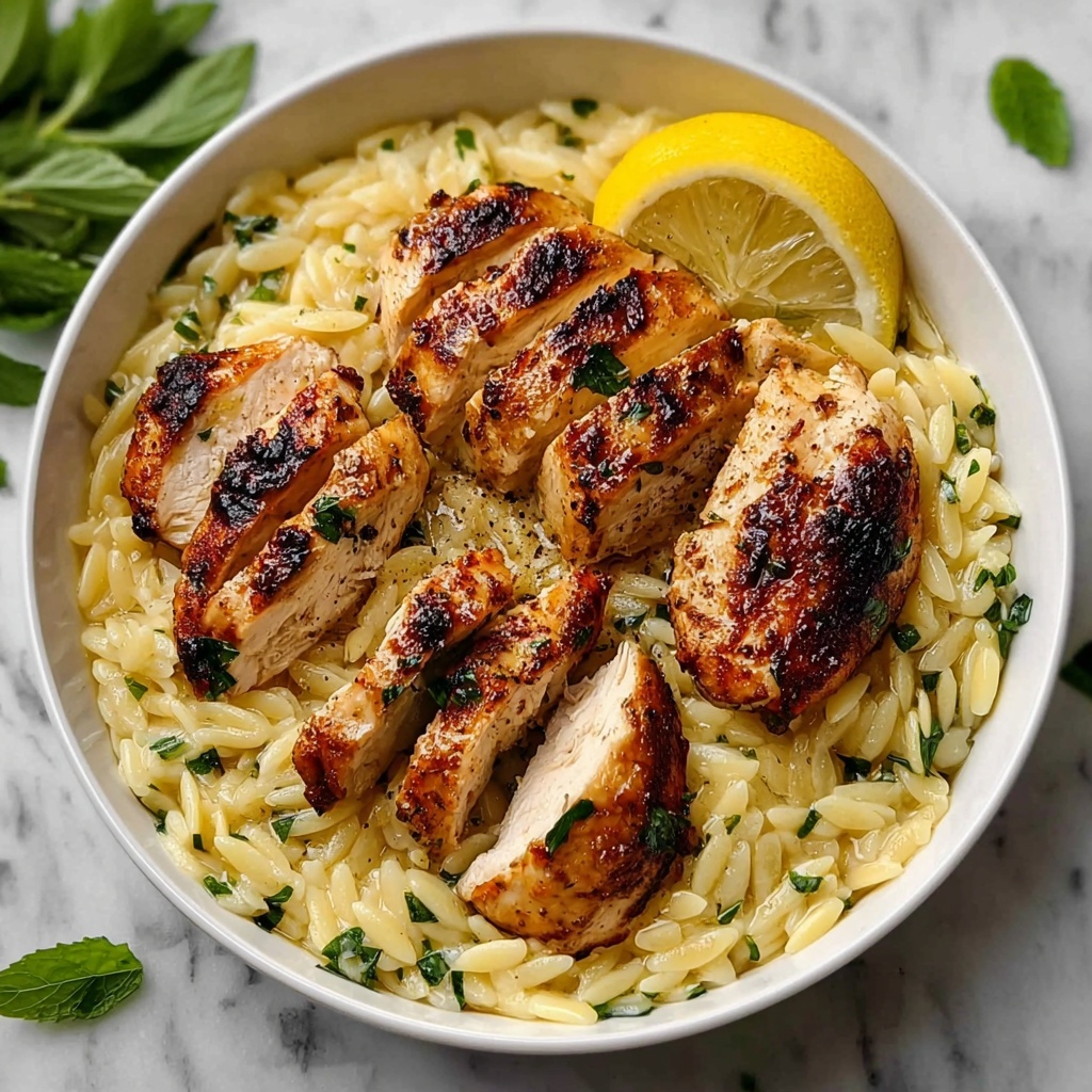 Greek Lemon Chicken and Orzo Recipe - Recipe Image