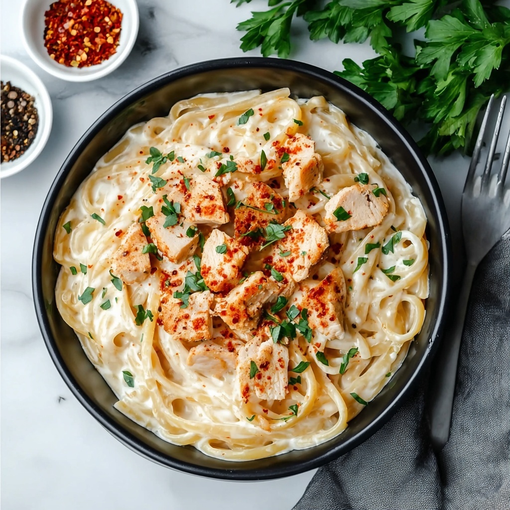 Cashew Cream Cajun Chicken Pasta Recipe - Recipe Image