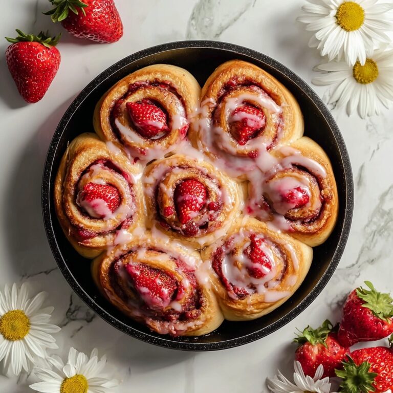Strawberry Cinnamon Rolls Recipe