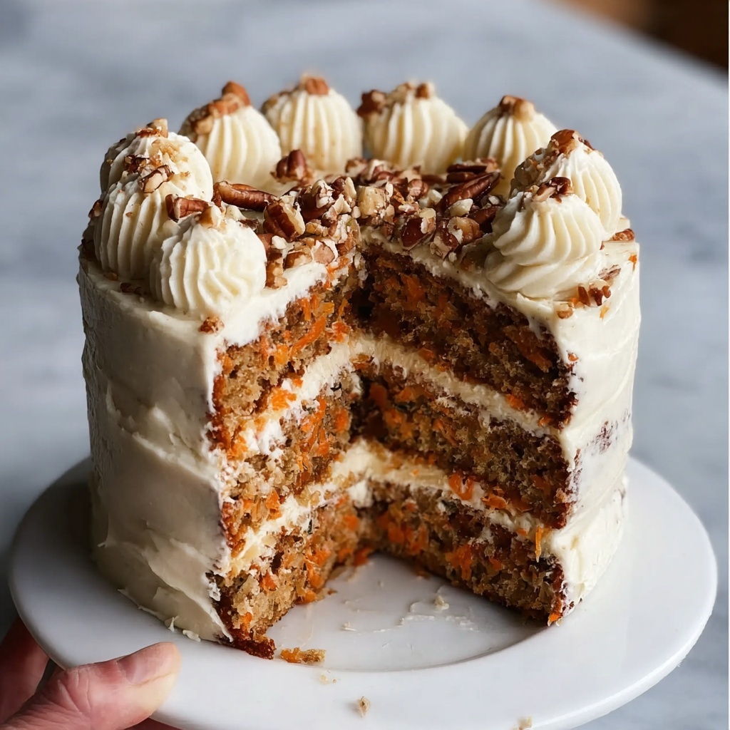 Homemade Moist Carrot Cake Recipe - Recipe Image