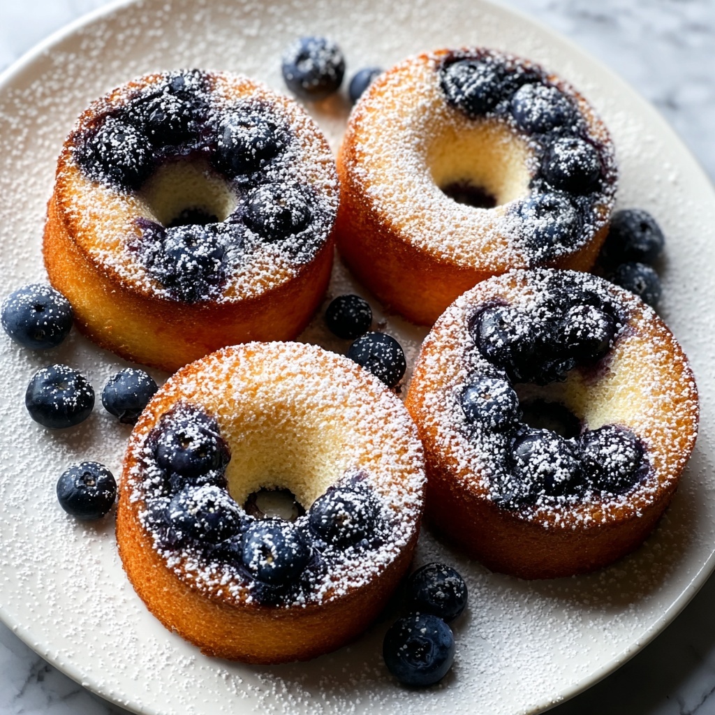 Baked Blueberry Donuts Recipe - Recipe Image