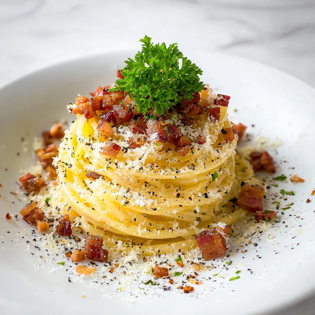 Authentic Pasta Carbonara Recipe - Recipe Image