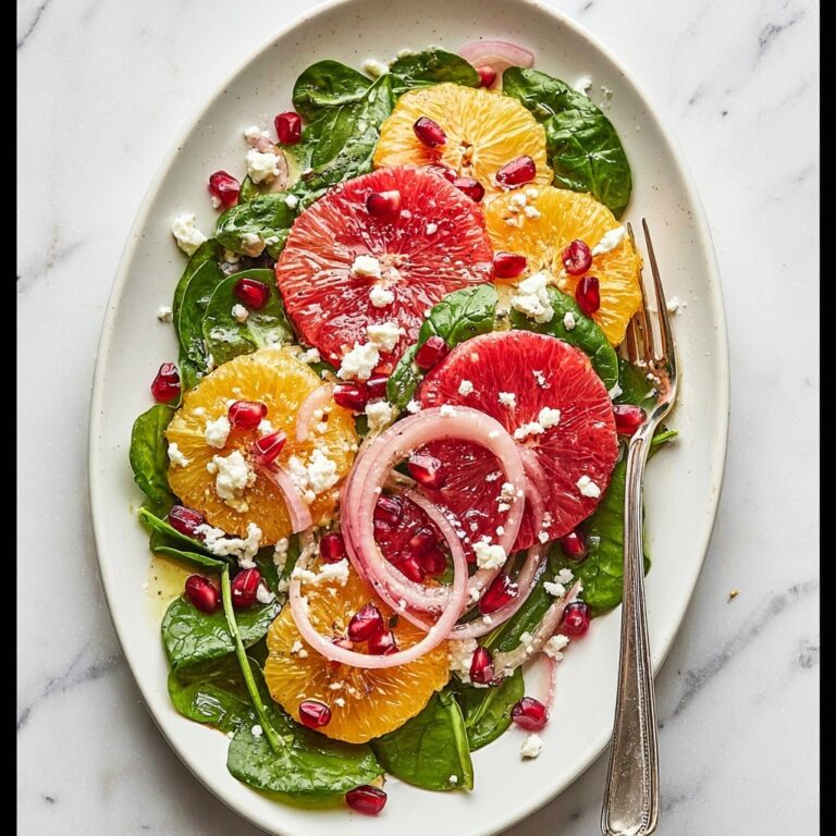 Winter Citrus and Pomegranate Salad with Feta Recipe