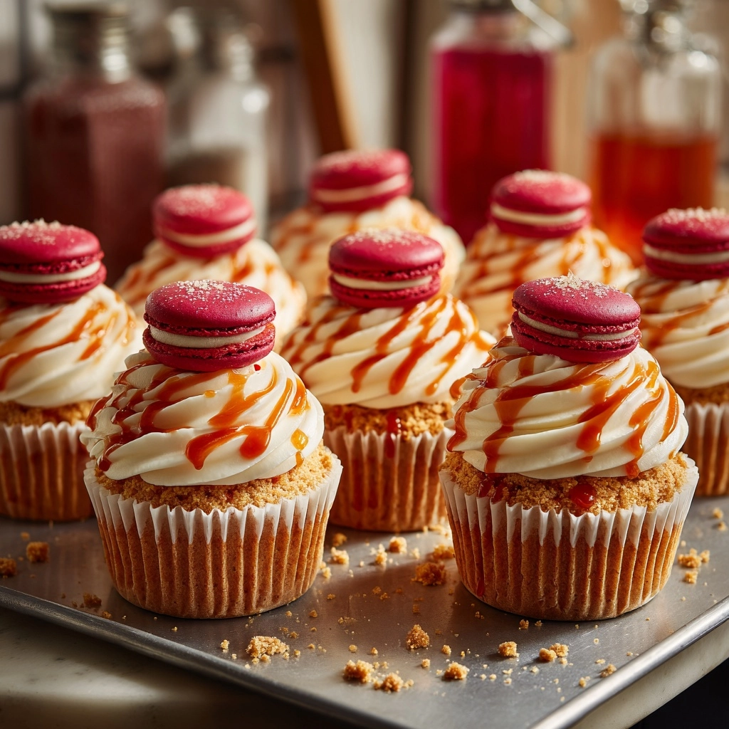Mini Jammie Dodger Cheesecakes Recipe - Recipe Image
