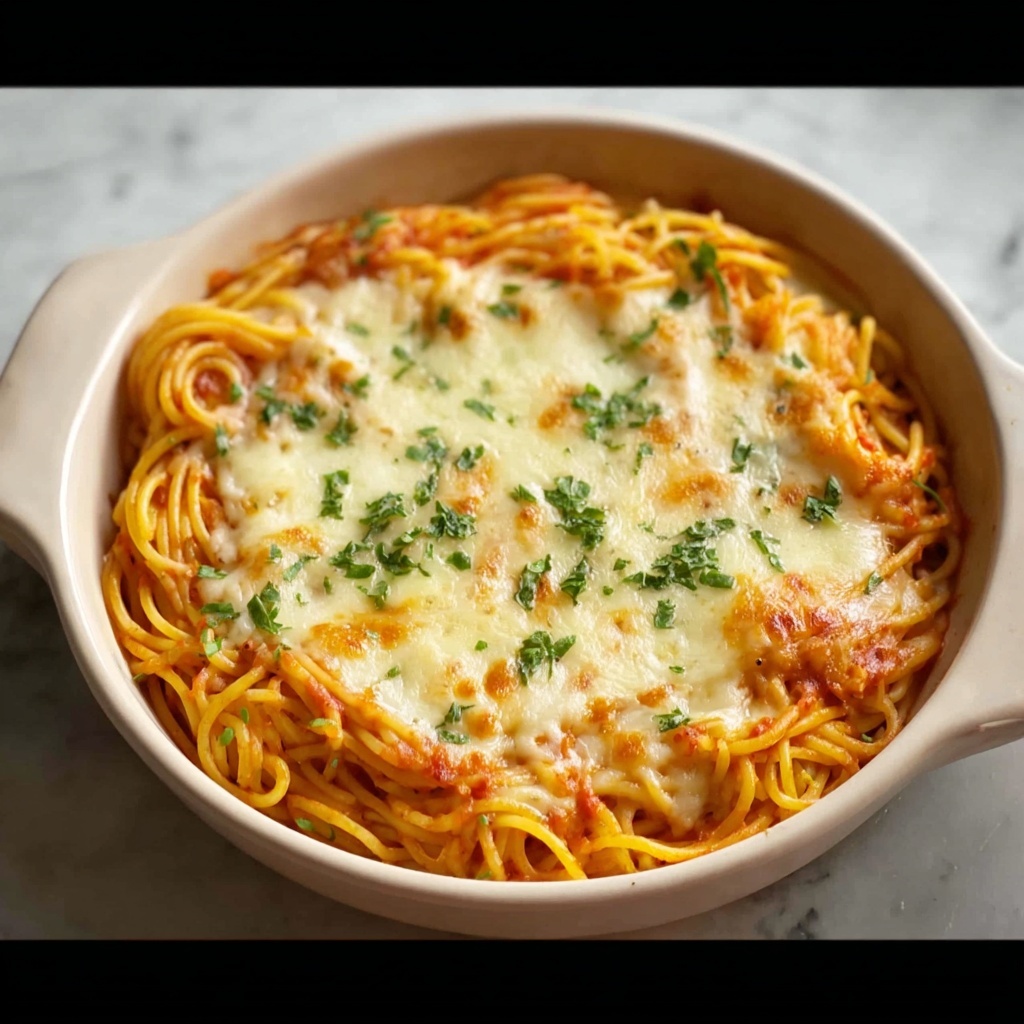 Baked Spaghetti Recipe - Recipe Image