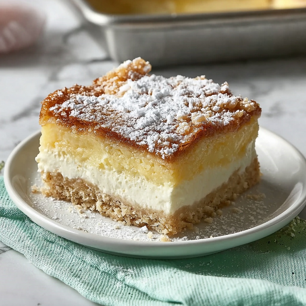 Gooey Butter Cake Recipe - Recipe Image