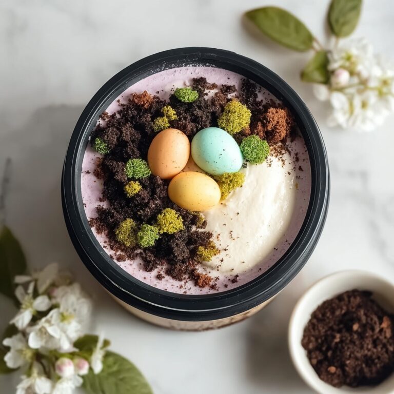 Easter Pudding Dirt Cups Recipe